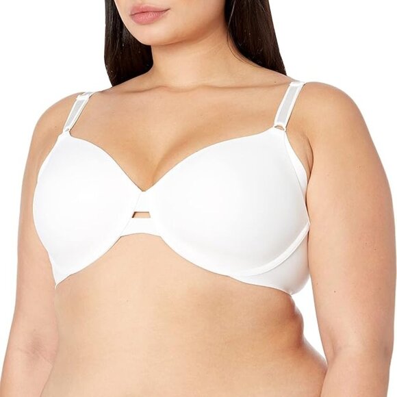 **Warner's** Women's Blissful Benefits Side Smoothing Wire Bra White RA3561W - Picture 1 of 7